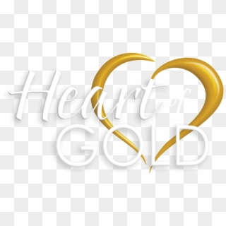 Heart Of Gold - Calligraphy Clipart