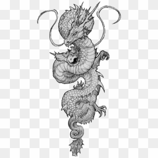 Dragon Tattoo Chinese , Png Download Clipart