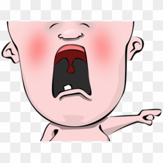 Crying Clipart Kid Mad - Crying - Png Download