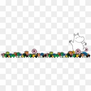 Moomin Licensee Border - Cartoon Clipart