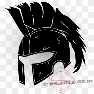 Warrior Helmet - Sparta Helmet Png Transparent Clipart