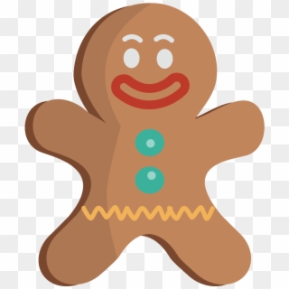 1000 X 1000 4 - Gingerbread Man Clipart