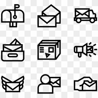 Mail - Icon Mailbox Clipart