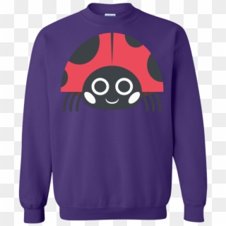 Lady Bird Emoji Sweatshirt - Sweatshirt Clipart
