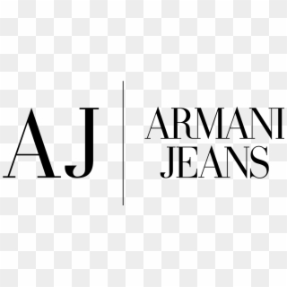 Armani Jeans Logo, Logotype, Wordmark, Textmark - Armani Jeans Clipart