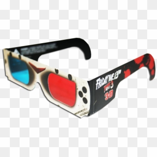 Friday The 13th 3d Glasses - Wood Clipart