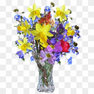 Flower, Vase, Spring, Arrangement - Hd Image Of Flower Vase Clipart