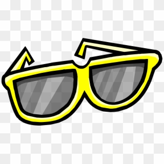 Clipart Sunglasses File - Yellow Sunglasses Clipart - Png Download