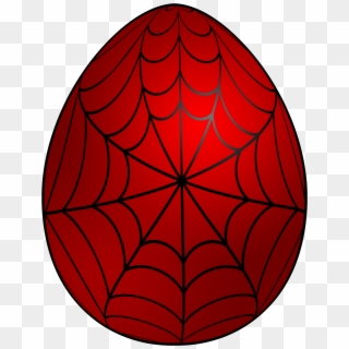 Spiderman Easter Egg Png Clip Art - Huevos De Hombre Araña Transparent Png