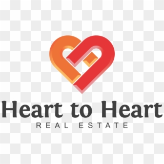 Heart To Heart Real Estate - Graphic Design Clipart