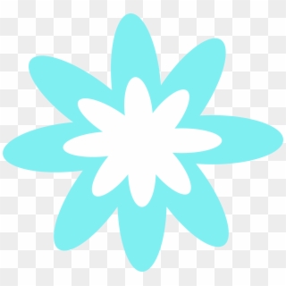 This Free Icons Png Design Of Blue Burst Flower Clipart