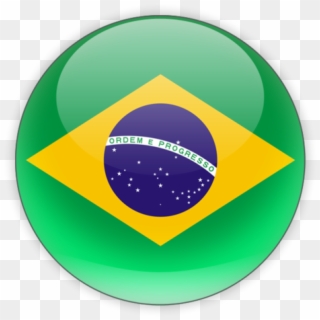 Illustration Of Flag Of Brazil - Brazil Flag Logo Png Clipart