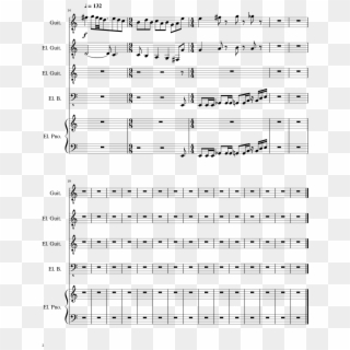 Lg-6262438 Sheet Music 2 Of 2 Pages - Sheet Music Clipart