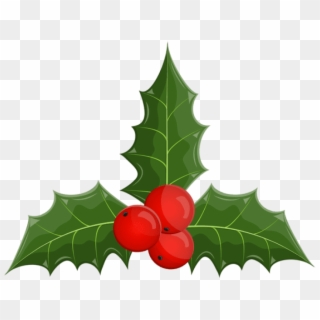 Christmas Holly Mistletoe Png - American Holly Clipart