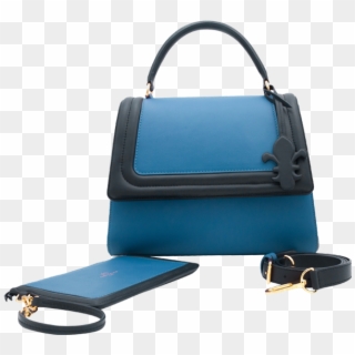 Gaby Mm Cuir Boetie Bleu Electrique - Messenger Bag Clipart