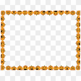 Halloween Border Png High-quality Image - Halloween Border For Word Clipart