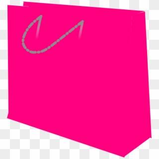 Purse Clipart Big Bag - Pink Shopping Bag Logo - Png Download