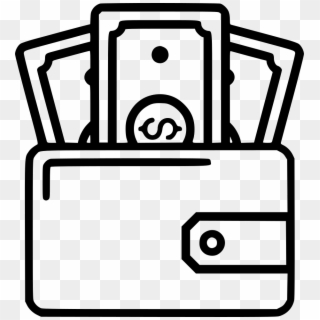 Png File - Cash Or Wallet Icon Clipart