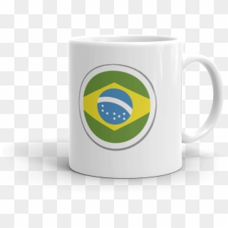Brazil Flag Mug - Mug Clipart