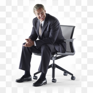 Person Sitting In Chair Png - Man Sit On Chair Png Clipart