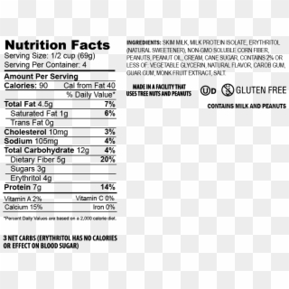 36 Cosmic Brownies Nutrition Label - Modern Label Ideas