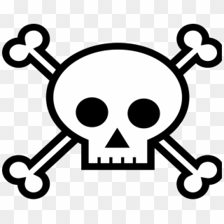 Vector Library Stock Free Pirate Transparent Images - Skull And Crossbones Vector Clipart