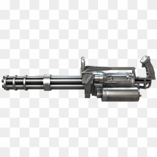 Machine Gun Png - Пулемёт Гатлинга Clipart
