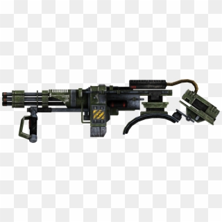 Real Gun Png - Fallout New Vegas Shoulder Mounted Machine Gun Clipart