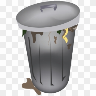 Garbage Can Clipart - Waste Container - Png Download