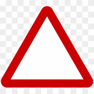 Triangle Warning Sign - Warning Triangle Vector Black Clipart