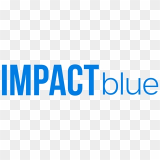 Impact Blue Wide - Oval Clipart