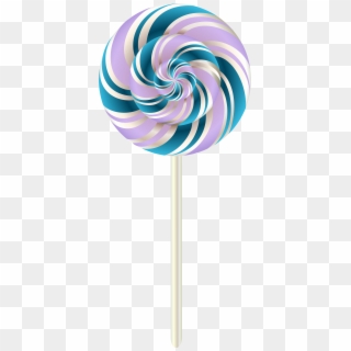 Swirl Lollipop Transparent Png Clip Art Image - Lollipop Transparent