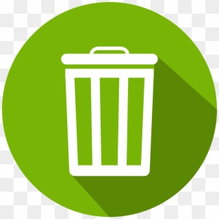 More Often Than Not, They Will Not Collect Your Garbage - Trash Can Flat Design Clipart
