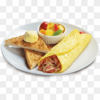 Ham And Cheese Omelette - Kenny Rogers Menu Breakfast Clipart