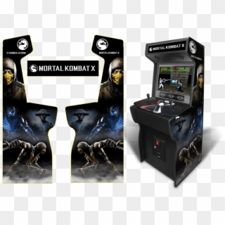 Custom Permanent Full Size Mortal Kombat X Inspired - Custom Mortal Kombat Arcade Clipart