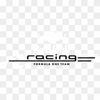 Red Bull Racing Formula One Team Logo Black And White - Red Bull Racing Clipart