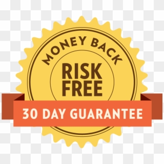 30 Day Money Back Guarantee Png - Risk Free Money Back Guarantee Clipart
