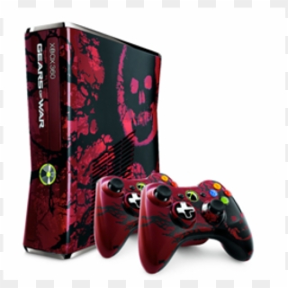 Xbox 360 Slim Gears Of War 3 Edition Clipart