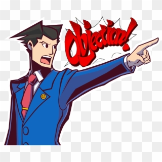 Phoenix Wright - Spirit Of Justice Objection Clipart