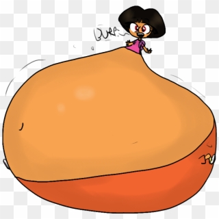 Bloated Dora By Organicgranite - Dora Belly Clipart