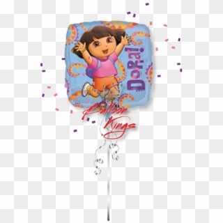 Jump Dora - Balloon Clipart