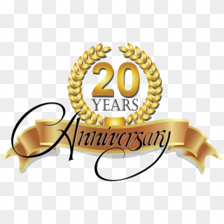 Service Advertising Clip Art - Service Anniversary 20 Years - Png Download