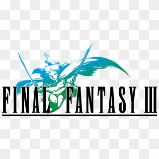 Final Fantasy Iii Logo - Final Fantasy Clipart