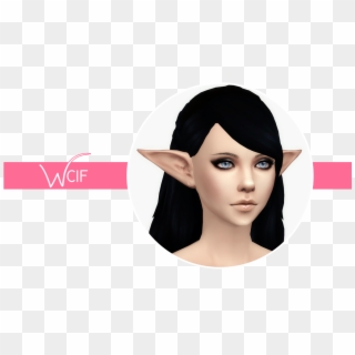 Elf - Sims 4 Elf Ears By Notegain Clipart