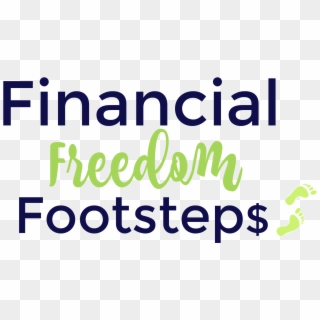 Financial Freedom Footsteps - Calligraphy Clipart