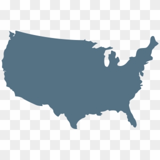 Us Map Outline - Dodge City On Map Clipart