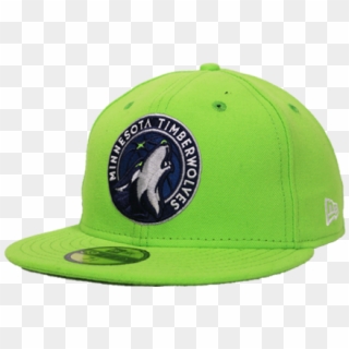 Minnesota Timberwolves Green Global Icon Fitted Hat - Minnesota Timberwolves Green Hat Clipart