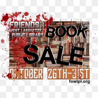 2018 Fall Book Sale - Splatter Clip Art - Png Download