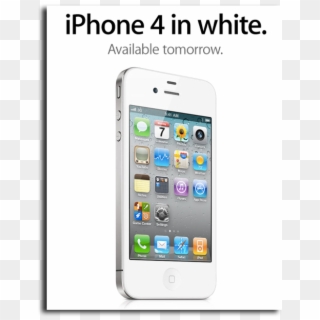 White Iphone - Iphone 4 Clipart
