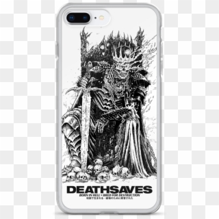 Death Knight [white] Iphone Case - Mobile Phone Case Clipart